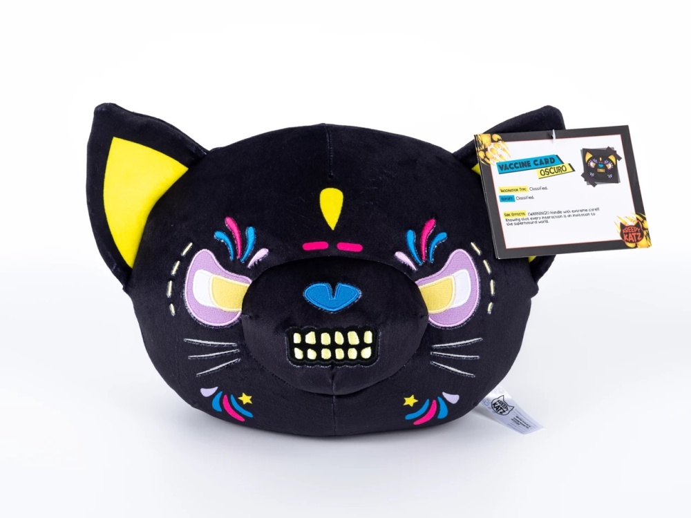 Kreepy Katz Oscuro Travel Case 12'' Plush Series 1